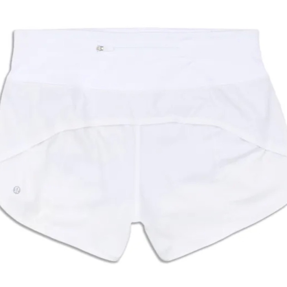 lululemon athletica White High-Rise Performance Run Shorts